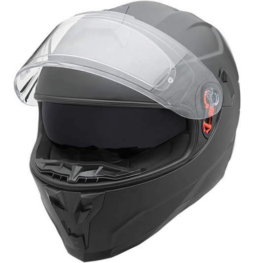 Thermoplastic Full Face Motorcycle Helmet with Sun Visor and Anti-Fog