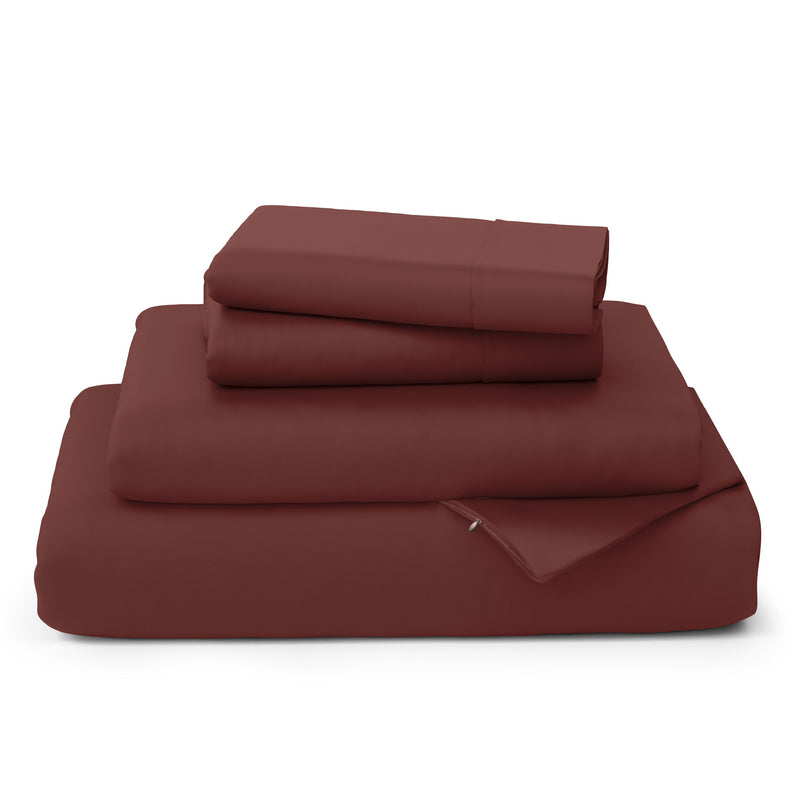 Luxury Bamboo Viscose Bed Sheets - Cooling, Breathable, Wrinkle-Resistant & Thermal-Regulating | Ecomvera