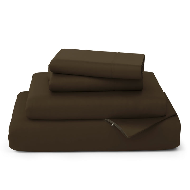 Luxury Bamboo Viscose Bed Sheets - Cooling, Breathable, Wrinkle-Resistant & Thermal-Regulating | Ecomvera