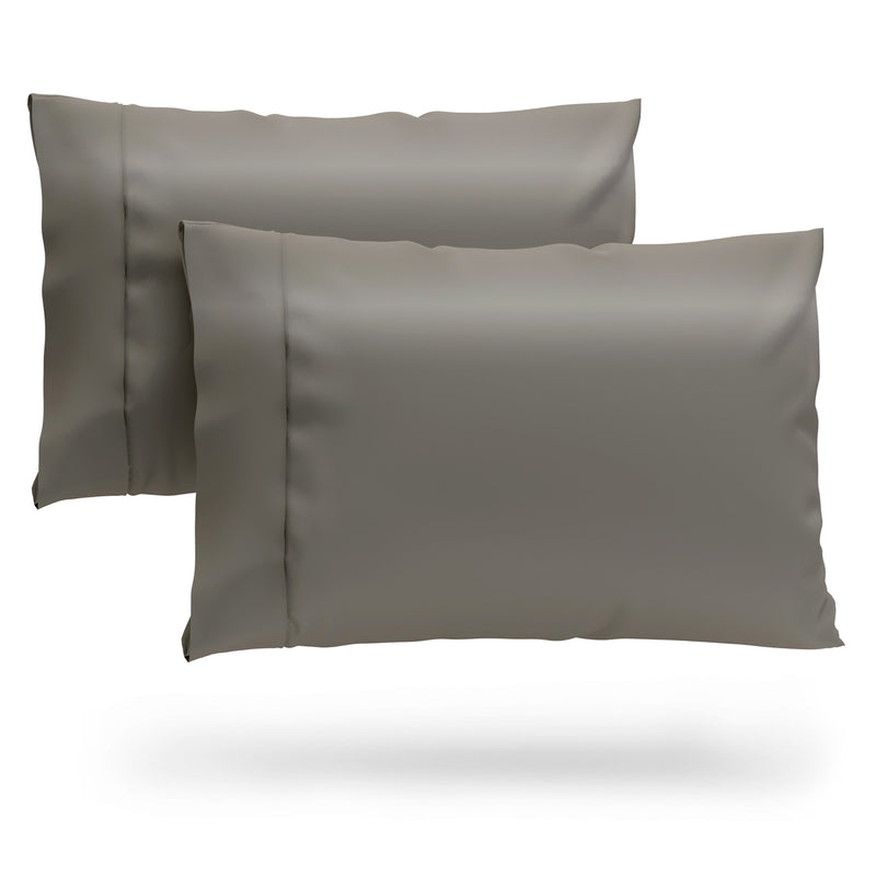 100% Bamboo Viscose Pillowcase Set - Hypoallergenic, Cooling & Moisture-Wicking | Ecomvera