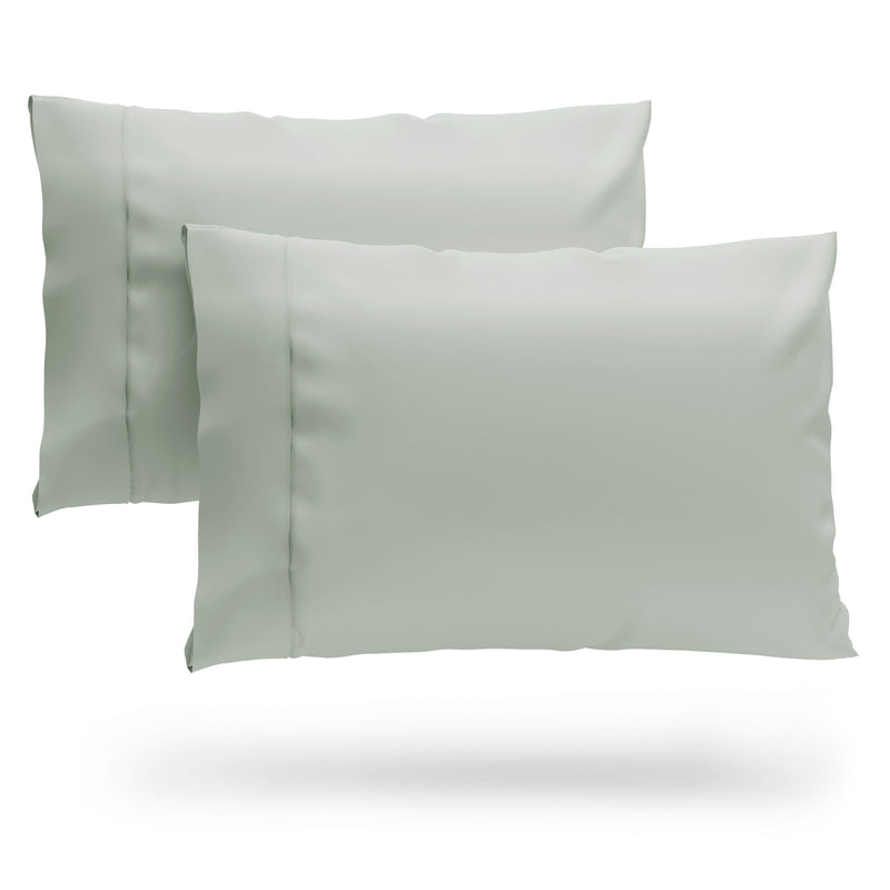 100% Bamboo Viscose Pillowcase Set - Hypoallergenic, Cooling & Moisture-Wicking | Ecomvera