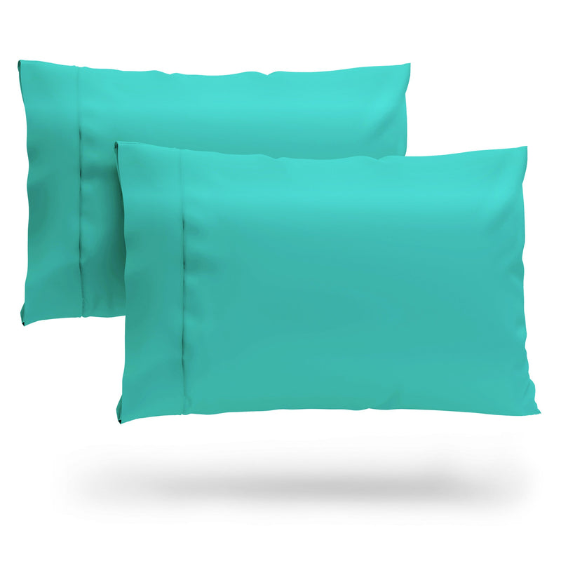 100% Bamboo Viscose Pillowcase Set - Hypoallergenic, Cooling & Moisture-Wicking | Ecomvera