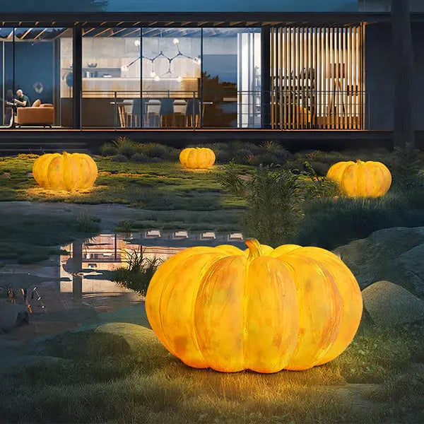 Resin Portable Pumpkin Table Light – Whimsical Design, Environmentally Friendly, Versatile for Any Room | Ecomvera ecomvera