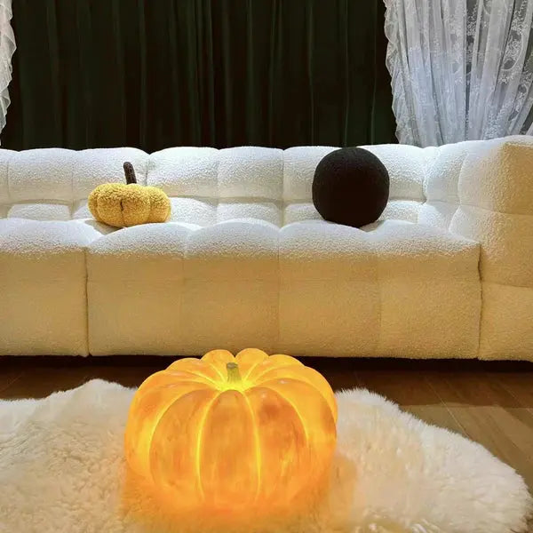 Resin Portable Pumpkin Table Light – Whimsical Design, Environmentally Friendly, Versatile for Any Room | Ecomvera ecomvera