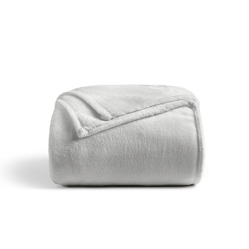 Extra Plush Microfiber Blanket - Hypoallergenic, Soft & Cozy for Beds & Couch | Ecomvera