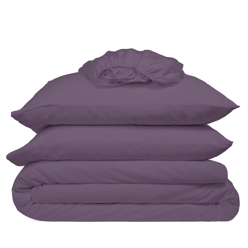 100% Bamboo Viscose Bed Sheet Set - Hypoallergenic, Cooling & Moisture-Wicking | Ecomvera