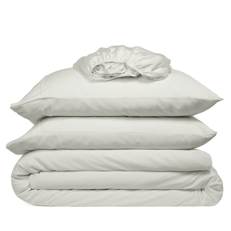 100% Bamboo Viscose Bed Sheet Set - Hypoallergenic, Cooling & Moisture-Wicking | Ecomvera