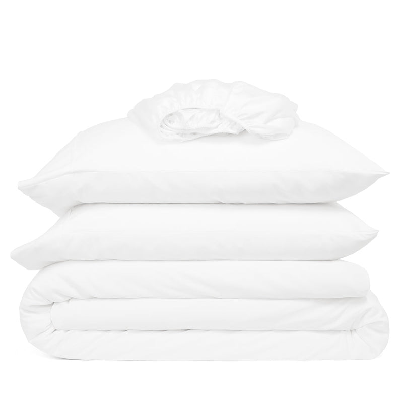 100% Bamboo Viscose Bed Sheet Set - Hypoallergenic, Cooling & Moisture-Wicking | Ecomvera